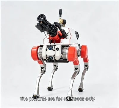 Robot Pedwarplyg Ymladd Tân Deallus